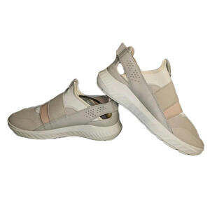 Ecco ST. 1 Lite Slip On Sneaker US 7 Multicolor Gravel Leather Comfort Shoes